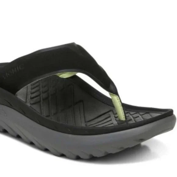 Vionic | Shoes | Vionic Black Charcoal Restore Sandal | Poshmark display picture 1